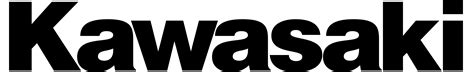 Black Kawasaki Logo Logodix