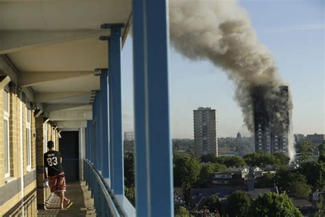 London Fire High Rise Apartment Blaze Kills At Least 12 Injures 78