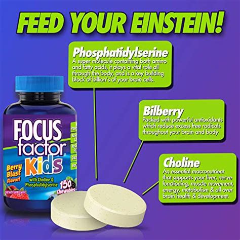 Even 100 a day doesn't seem sufficient. Focus Factor Kids Complete Daily Chewable Vitamins ...