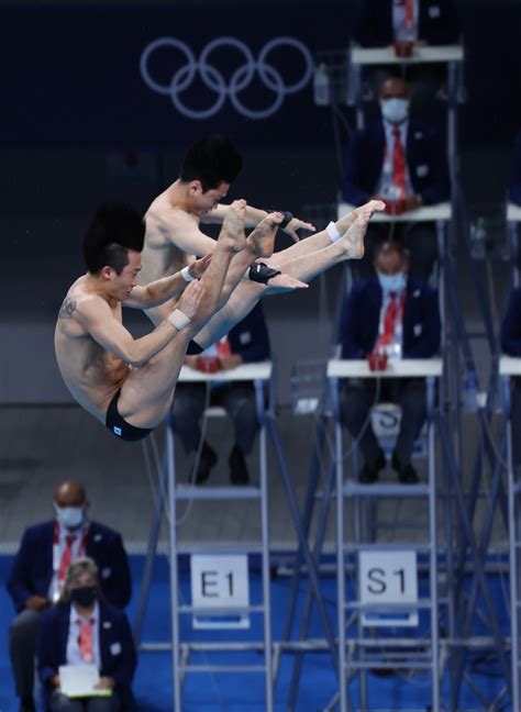 도쿄올림픽 새 역사 쓴 싱크로 다이빙 우하람 김영남 최종 7위 일본은 이겼다