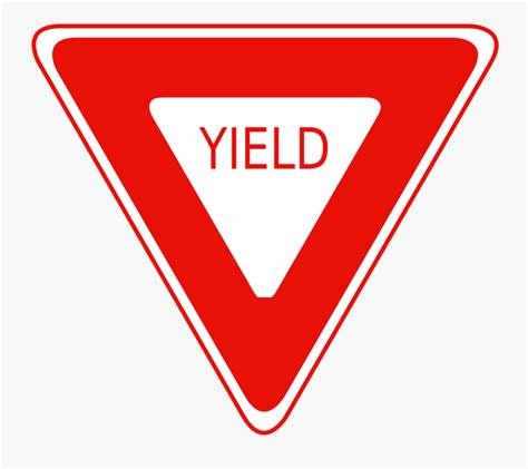 Free Clipart Yield Sign Yield Sign Clip Art Free Free Transparent