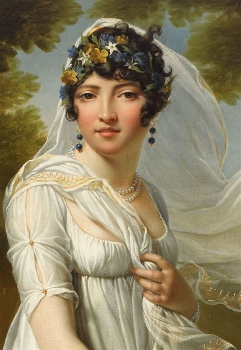 1809 Carolina Bonaparte Murat By Jean Baptiste Wicar Jane Austen Posh