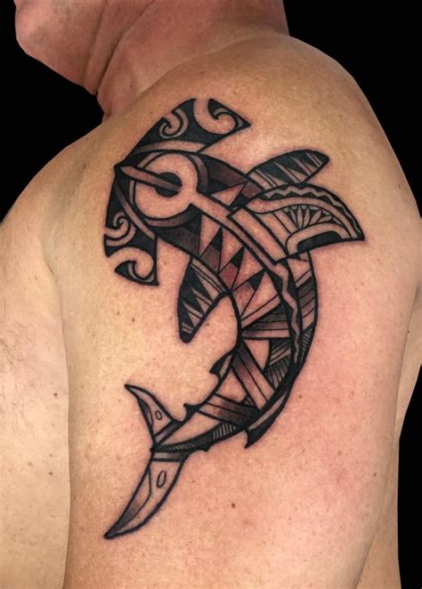 Polynesian Shark By Adam Considine Tattoonow