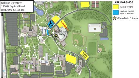 Occ Auburn Hills Campus Map Map Vector