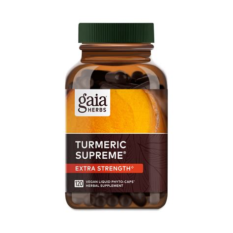 Extra Strength Turmeric Supreme By Gaia Herbs Thrive Market