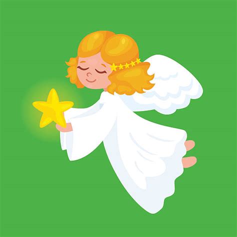 Christmas Angel Illustrations Royalty Free Vector Graphics And Clip Art
