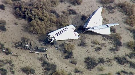 Virgin Galactic Spaceship Crashes Over Mojave Desert Video Abc News