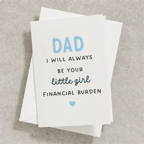 Funny Fathers Day Card From Babe Sarcastic Dad Card Joke Etsy