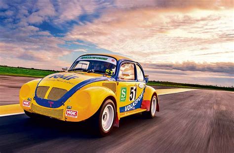 1974 Volkswagen Beetle 1303s Rallycross Car Drive
