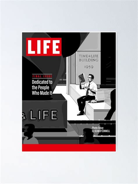 Life Magazine Last Cover Poster For Sale By Tophsell Redbubble