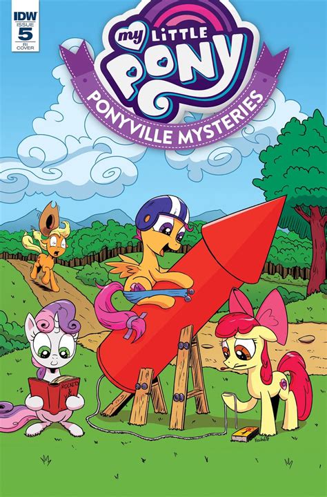 My Little Pony Ponyville Mysteries 5 Ri Cover By Pony Berserker On