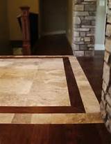 Tile Floors With Wood Inlay Pictures