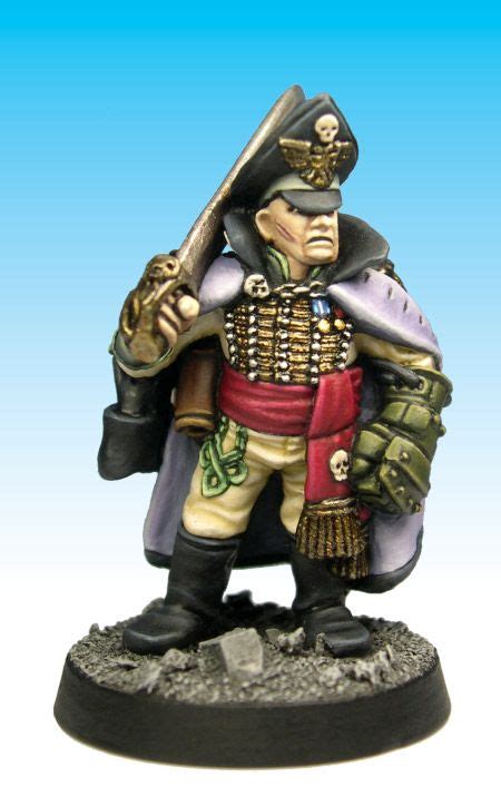 Warhammer 40k Imperial Guard Commissar Citadel Miniatures Warhammer