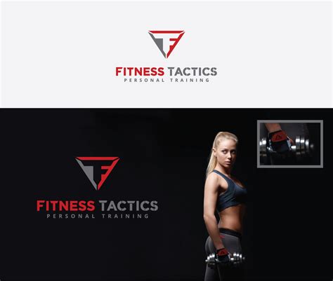 Modern Masculine Training Logo Design For Fitness Tactics Personal