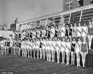 The Evolution Of The Miss America Swimsuit Competition Daily Mail Online
