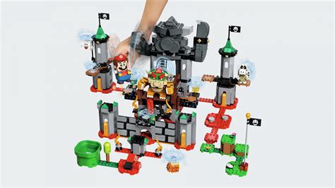 Lego super mario adventures with mario starter course 71360 building kit, interactive set featuring mario, bowser jr. LEGO Super Mario Uitbreidingsset: Eindbaasgevecht op ...
