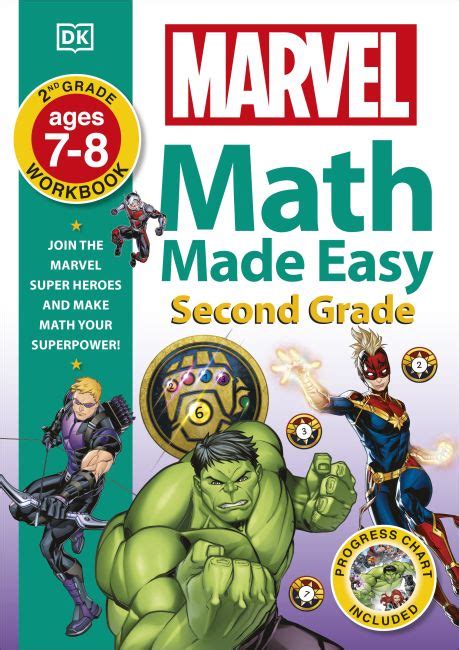 Marvel Math Made Easy Second Grade 7 8 Years Dk Us