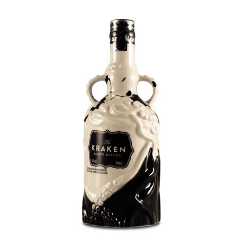 The Kraken Black Spiced Rum Limited Black And White Ceramic Edition 2017