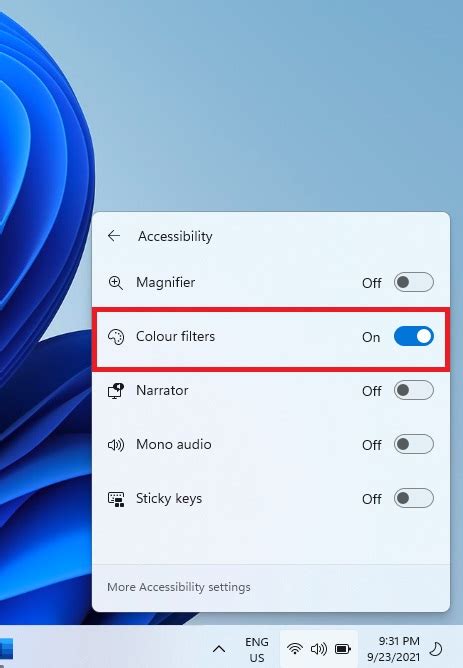 How To Use Color Filters In Windows 11 In Case Off Color Blindness