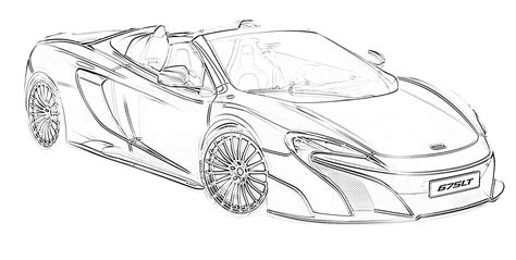 Super Car Coloring Page Cars Coloring Pages Printable Coloring Book