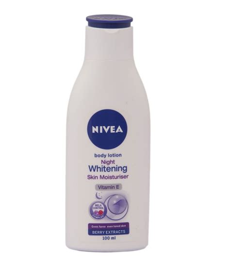 Nivea Night Whitening Skin Moisturiser 100ml Buy Nivea Night