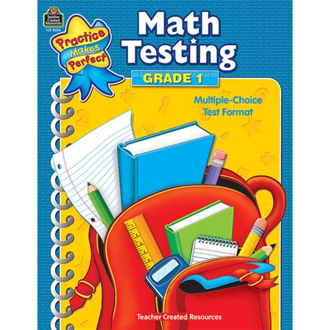 Math Testing Grade 1 Tcr8606 Teacher Created Resources