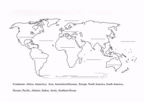 Map Of The World Diagram Quizlet