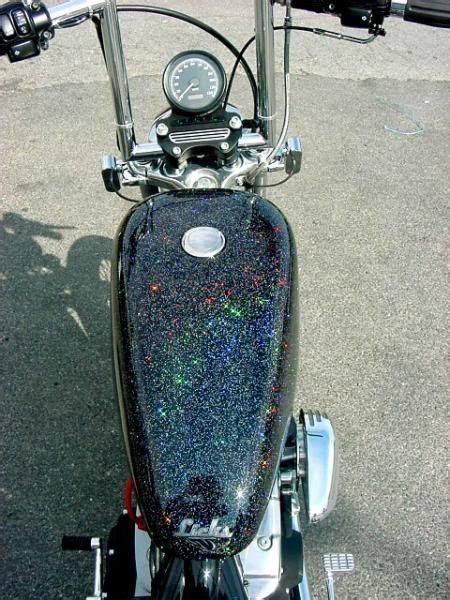 Holographic Metal Flake Paint The Sportster And Buell Motorcycle
