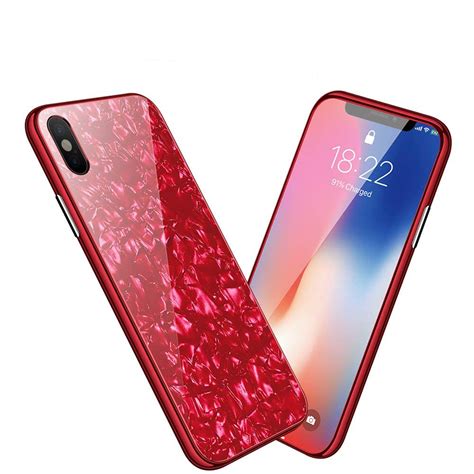 Luxury Marble Tempered Glass Case Cover For Apple Iphone X Xs Xr Max 10