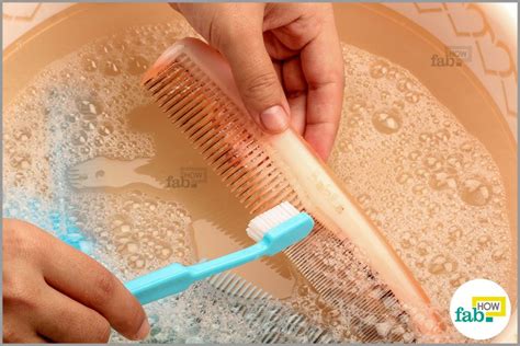 How To Clean A Dirty Hair Comb Fab How