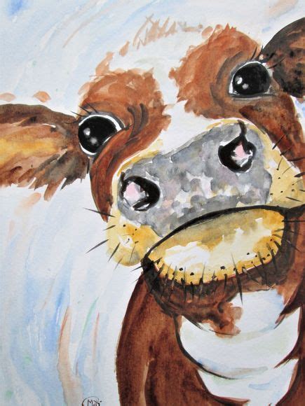 Cow Painting Painting Crafts Portrait Painting Canvas Painting