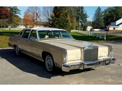 1979 Lincoln Town Car For Sale Cc 1034842