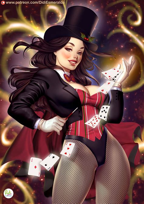 ⭐ Public Zatanna Christmas Didi Lune Studio On Patreon Zatanna