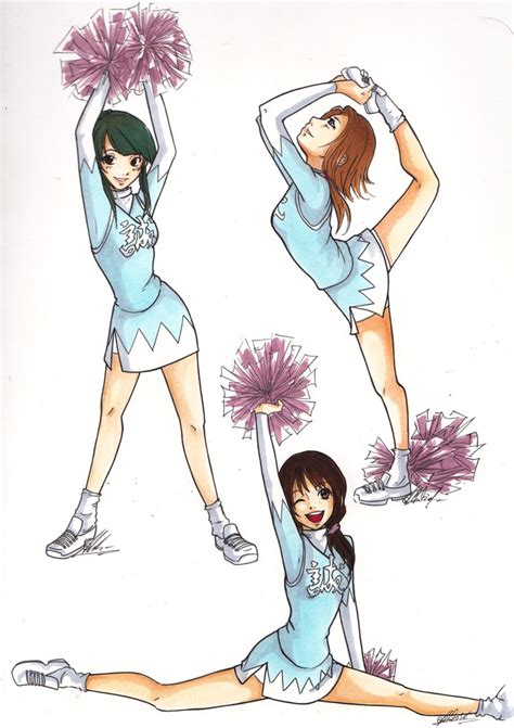 Cheerleaders By Meluee On Deviantart