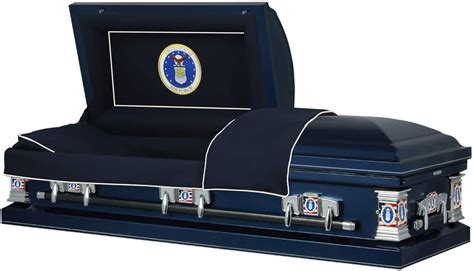 Titan Casket Veteran Select Steel Casket Navy Handcrafted Funeral