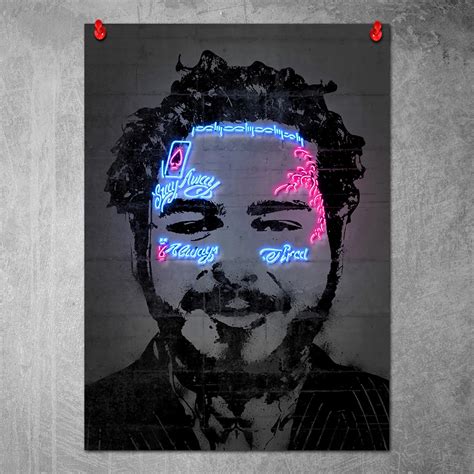 Post Malone Posters Post Malone Poster Canvas Wall Art Living Room