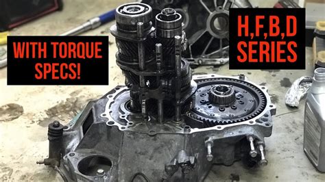 How To Disassemble An H22 Prelude Transmission Youtube