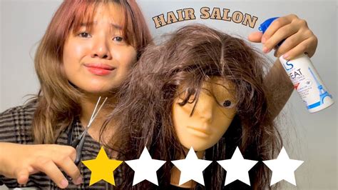 Asmr Worst Reviewed Hair Salon Role Play Youtube