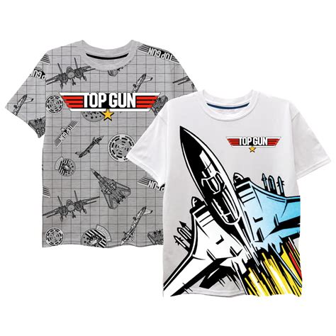 Top Gun Top Gun Boys 4 20 All Over Print Graphic Short Sleeve T Shirt