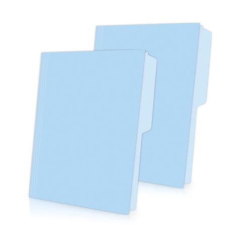 Folder Azul Tamano Carta Oxford 100 Pzas 1100 26537