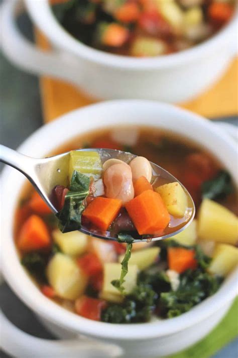 Easy Vegan Vegetable Soup Veggies Save The Day