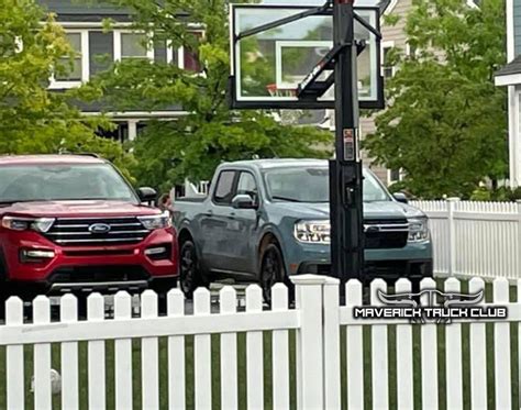 Ford Maverick Vs Explorer Size Comparison Real Life Sighting