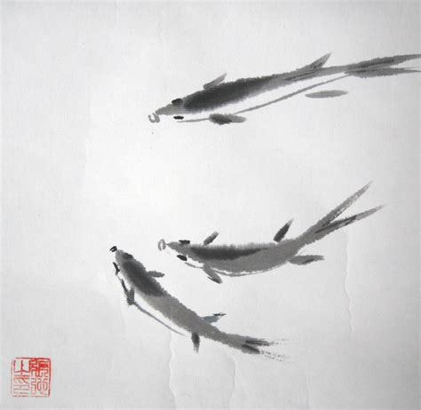 Chinese Brush Painting Masterclass Fish Confucius Institute For
