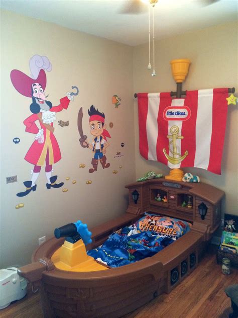 My Sons Jake And The Neverland Pirates Room So Happy With How It