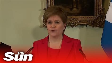 nicola sturgeon fights back tears as she quits as scotland s first minister after eight years
