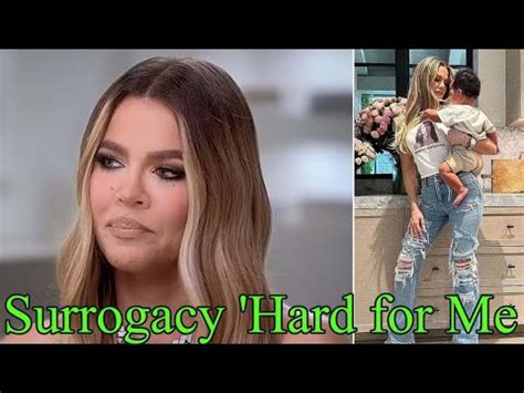 Khlo Kardashian Admits Feeling Less Connected To Baby Son As She Says Surrogacy Was Hard For