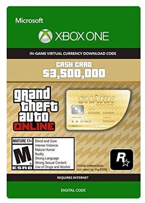 Maybe you would like to learn more about one of these? GTA V 5 Whale Shark Cash Card - Xbox One Digital Code CD ...