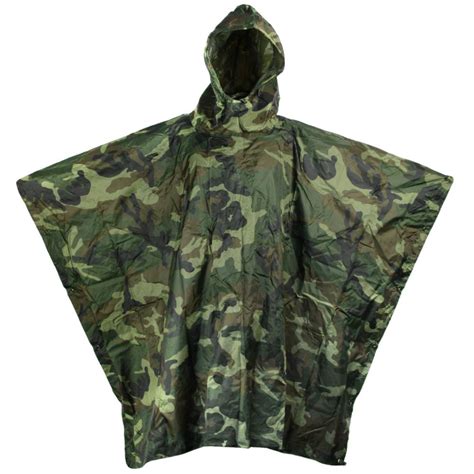 Military Style Waterproof Poncho Army And Outdoors Australia
