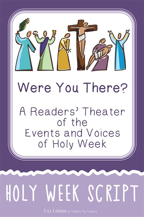 Holy Week Readers Theater Skit Script In 2020 Holy Week Activities