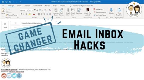 How To Manage Your Email Inbox Game Changer Productivity Hacks To
